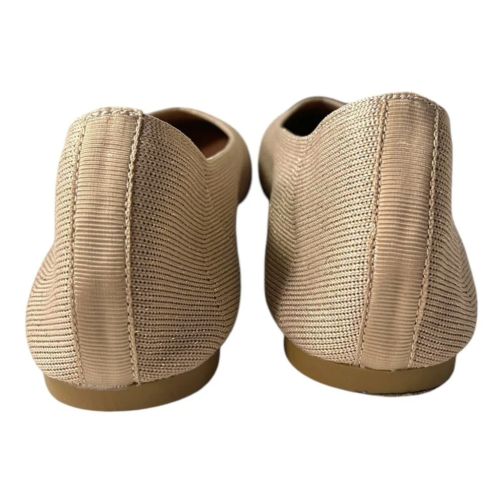 MIA Kids Kandi Knit Flats - Rose Gold - Size 5